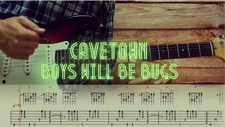 Cavetown  Boys Will Be Bugs  Guitar Tutorial  Tabs  Chords [upl. by Sissel]