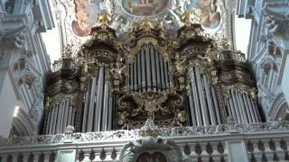 Passau Germany Organ Concert 300716 [upl. by Airbas291]