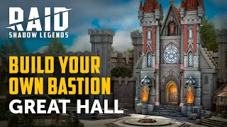 RAID Shadow Legends  Build Your Own Bastion  Great Hall [upl. by Limbert]