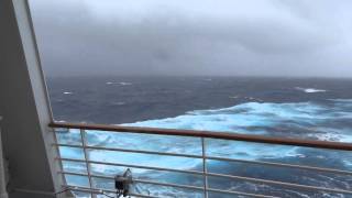 Cruise Ship in Bermuda Triangle Storm [upl. by Guimar]