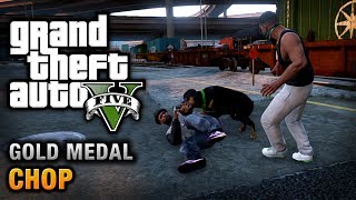 GTA 5  Mission 5  Chop 100 Gold Medal Walkthrough [upl. by Scheider791]