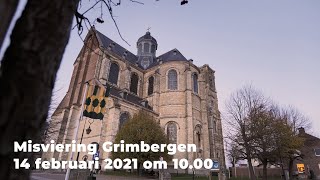 Misviering Grimbergen  14 februari 2021 om 1000 [upl. by Cresida]