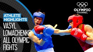 All Vasyl Lomachenko 🇺🇦 Olympic Boxing Bouts  Athlete Highlights [upl. by Onfre]