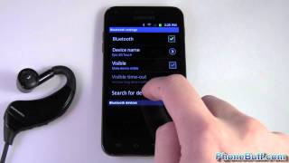 How To Pair Bluetooth On Android [upl. by Viglione]