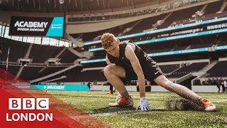 The Trials Inside Londons NFL Academy  BBC London [upl. by Aihsein621]