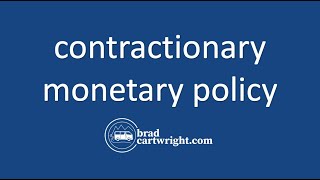 Contractionary Monetary Policy  IB Macroeconomics [upl. by Eiramlehcar]