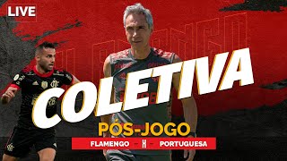 PÓSJOGO  FLAMENGO 2 X 1 PORTUGUESA [upl. by Blim]