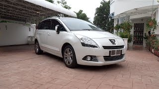 2013 Peugeot 5008 StartUp Full Vehicle Tour and Test Drive [upl. by Hanima]