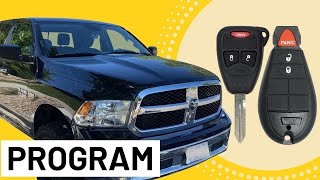 How to Program Dodge Key Fob NO Dealership Chrysler amp Jeep too [upl. by Jaddo]