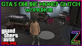 Solo Frozen Money Glitch In GTA 5 Online After Patch 170  Zenlyx [upl. by Seko]