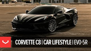 Corvette C8 x CarLifestyle  Vossen Forged EVO5R [upl. by Julina927]