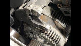 Alternator Replacement on a Citroen Xsara [upl. by Neddra]