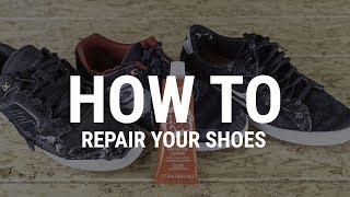 How To Repair Your Skate Shoes  Tactics [upl. by Evita]