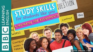 Study Skills – Preparing for assignments [upl. by Haggerty]