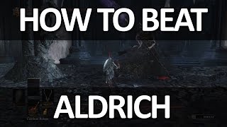 Dark Souls III  Aldrich Devourer of Gods Easy Kill [upl. by Eldreeda]