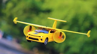 How To Make a Flying CAR  Aeroplane Car [upl. by Pierrette]