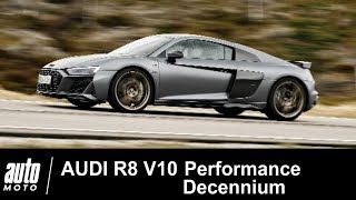 2019 Audi R8 V10 Performance Decennium ESSAI AutoMotocom [upl. by Adah]