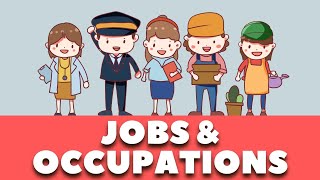 Jobs amp Occupations  Learn Professions in English [upl. by Alyl]