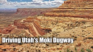 Scary Drive Up Utahs Moki Dugway [upl. by Othilia]