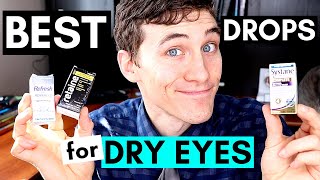 Best Dry Eye Drops  My Top 3 Artificial Tears Eye Drops [upl. by Cychosz]