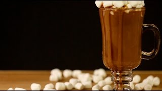 Boozy Hot Chocolate Cocktail Recipe  Liquorcom [upl. by Thorman745]