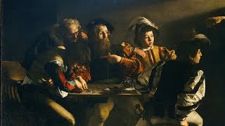 A moment of spiritual awakening Caravaggios Calling of Saint Matthew [upl. by Nylekcaj]