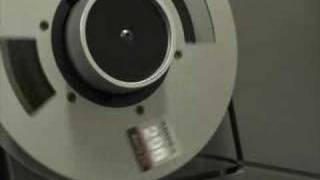 Closeup of the Ampex VPR 3 in operation [upl. by Sorazal]