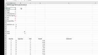 Gage RampRMeasurement Systems Analysis and SPC for Excel [upl. by Dragde745]