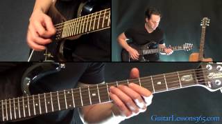 Hells Bells Guitar Lesson Pt1  ACDC  All Riffs [upl. by Orutra]