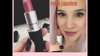 MAC Brave Lipstick Review [upl. by Fairman992]