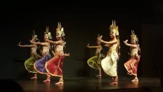 Traditional Khmer Dance  Apsara 7th Century [upl. by Ainer]