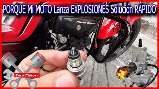 3 FALLAS Más GRAVES Por Las Cuales Tú Moto Genera EXPLOSIONES [upl. by Anyt109]