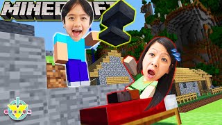 Ryan Teaches Mommy how to play MINECRAFT [upl. by Pugh]