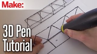 3D Printing Pen Tutorial [upl. by Safko]