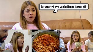 Kuch Jyada hi Spicy Noodles Challenge  Nita Shilimkar [upl. by Lladnar889]