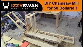 Insanely Cheap Chainsaw Sawmill  How To [upl. by Harlamert]