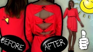 DIY Fashion How to Renovate Recycle your Old Dress [upl. by Errot996]