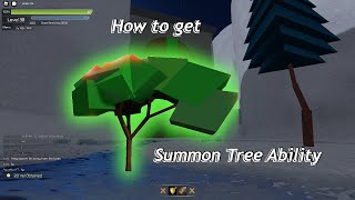 How to get Tree skill Roblox Swordburst 2 [upl. by Andrey762]