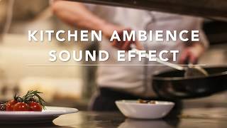 Kitchen Ambience Sound Effect [upl. by Nahtad504]