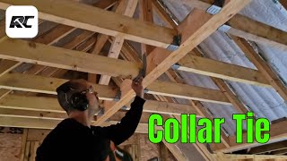 Collar Tie roof construction made easier [upl. by Ociredef]