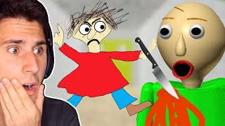 Playtime KILLED BALDI  Baldis Basics [upl. by Tnerb]