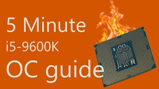 Complete i59600k Overclocking Guide [upl. by Akirehs]