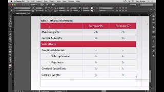 Inserting Tabs into Table Cells  InDesign Tip of the Week [upl. by Kesley]