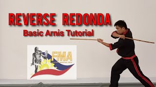 REVERSE REDONDA BASIC TUTORIAL  ARNIS [upl. by Mukul]