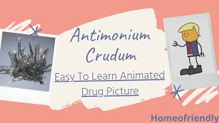 Learn Antimonium Crudum in just 4 min [upl. by Conrado]