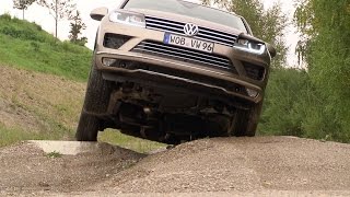 Volkswagen Touareg OffRoad Test Drive [upl. by Nahk]