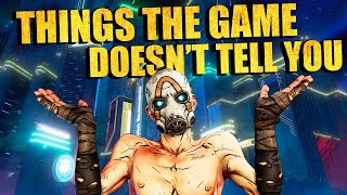 Borderlands 3 10 Things The Game Doesnt Tell You [upl. by Fransisco]