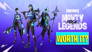 FORTNITE MINTY LEGENDS PACK Worth It [upl. by Stalk354]