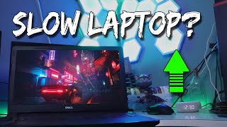 How to Fast or Speed UP a Slow Laptop For Gaming [upl. by Jariv886]