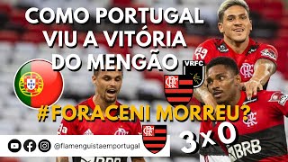 O QUE A IMPRENSA PORTUGUESA FALOU DA VITÓRIA DO MENGÃO  TORCIDA DO FLAMENGO SE ACALMA COM A VITÓRIA [upl. by Alegre]